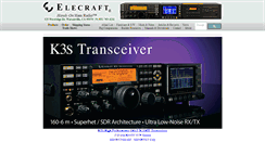 Desktop Screenshot of elecraft.com