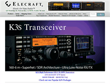 Tablet Screenshot of elecraft.com